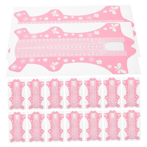 SHERCHPRY 100 Stück Nailart-tablett-werkzeuge Nagelwerkzeuge Selber Machen Nagelverlängerungsform Aufkleber Zum Nageln Nageldekorationsaufkleber Nagelverlängerungsaufkleber Papier Rosa von SHERCHPRY