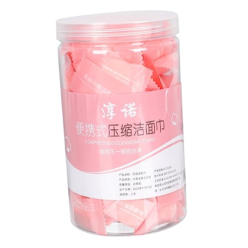 SHERCHPRY 100stücke Komprimiertes Einweg-handtuch Aus Vliesstoff Wasserabsorbierendes Reinigungs-handtuch Für Reisen Und Haushaltsreinigung von SHERCHPRY
