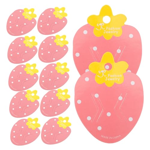 SHERCHPRY 100stücke Haarspangen-displaykarten Schmuck-organizer Aus Robustem Karton Zum Ordnen Und Präsentieren Von Haaraccessoires Sicher Für Junge Mädchen von SHERCHPRY