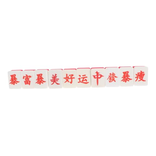 SHERCHPRY 10stücke Gesicht Make-up Kreative Mahjong Form Kosmetik Für Frauen Make-up Tools Aus Hochwertigem Material Leicht Und Geschmeidig von SHERCHPRY