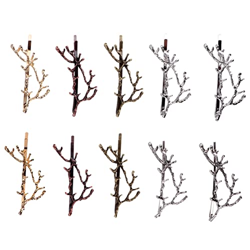SHERCHPRY 10stücke Geweihzweig Haarnadeln Mädchen Haar Clips Mode Haarnadel Accessoires Haarnadeln Zubehör Für Alltag Und Partyfrisuren von SHERCHPRY