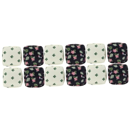 SHERCHPRY 12stücke Multifunktionsbeutel Für Damenhygieneartikel Kleine Reißverschluss-Taschen Für Bargeld Schlüssel Und Kosmetik Für Reisen Und Alltag Kaktus Flamingo-Design von SHERCHPRY