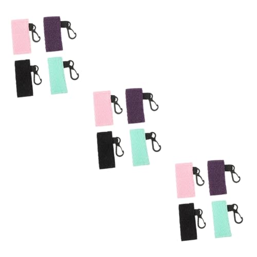 SHERCHPRY 12stücke Teiliges Dekorativer Lippenstift-schlüsselanhänger Aus Praktischer Lippenstift-Schutz Tragbar Und Leicht Für Reisen Und Bunten Farben von SHERCHPRY