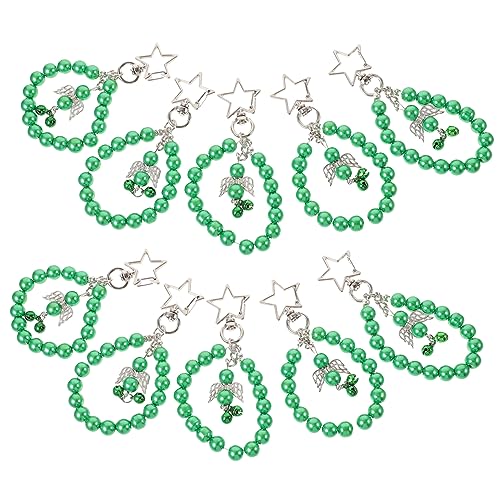 SHERCHPRY 12St Weihnachts anhänger christbaumkugeln Xmas Decoration weihnachtsoblaten Weihnachtsfeierdekoration Weihnachtsdekoration zum Aufhängen Weihnachtsfeier liefert Zinklegierung Green von SHERCHPRY