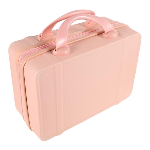 SHERCHPRY 14 Zoll Make-up-Koffer Modischer Mini-Koffer Für Frauen Tragbarer Reise-Organizer Make-up-Tragetasche Schmuckfach von SHERCHPRY