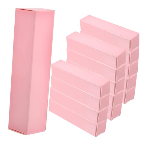 SHERCHPRY 15 Stück Boxen Lipgloss-boxen Lippenstift-verpackungsboxen Lippenstiftverpackung Verpackungsschachteln Für Lippenstifte Schachteln Zum Verpacken Von Lipgloss Papier Rosa von SHERCHPRY