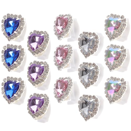 SHERCHPRY 15 Stück Teiliges Abnehmbare Glasschuh clips Strasssteine Schuhschnallen Elegante Schuhschmuck dekoration für Damen Sneaker Hochzeit Party mit Bunten Glitzer Zufällige Farbe SHERCHPRY 15 Stück Teiliges Abnehmbare Glasschuh clips Strasssteine Schuhschnallen Elegante Schuhschmuck dekoration für Damen Sneaker Hochzeit Party mit Bunten Glitzer Zufällige Farbe von SHERCHPRY