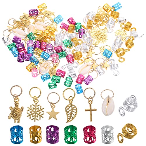 SHERCHPRY 150 Stück Haarschmuck Set Bunte Accessoires für Damen DIY Haarperlen und Ringe für Kreative Frisuren für Partys und Festivals SHERCHPRY 150 Stück Haarschmuck Set Bunte Accessoires für Damen DIY Haarperlen und Ringe für Kreative Frisuren für Partys und Festivals von SHERCHPRY