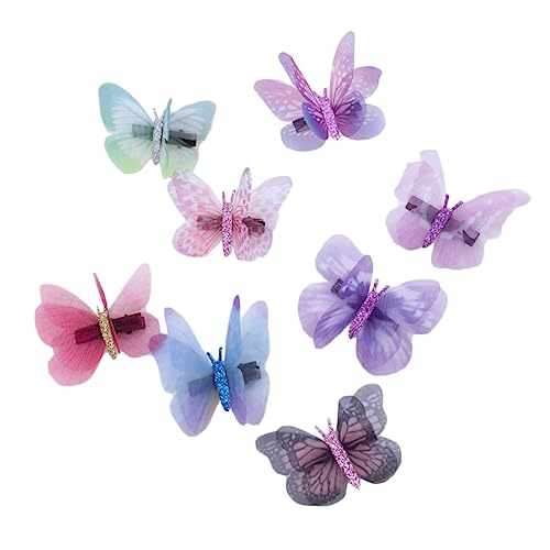 SHERCHPRY 16 Stück Bunte Haarklammern Stereoskopische Haarspangen für Mädchen Hochwertige Haaraccessoires Zufälligen Farben für Feste Hochzeiten und Partys Zufällige Farbe von SHERCHPRY