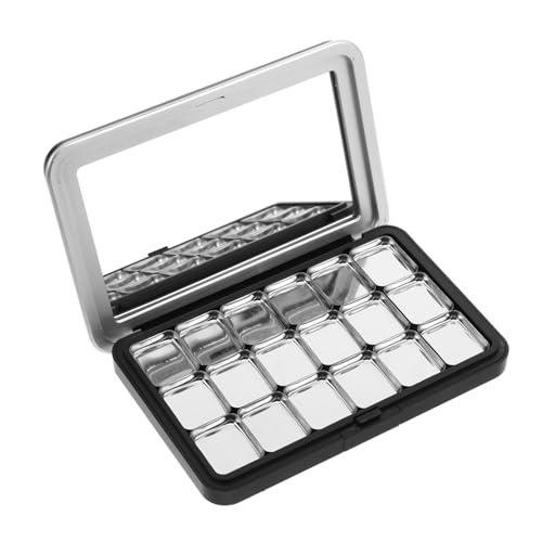 SHERCHPRY 18gitter Magnetische Make-up-Palette Leere Lidschatten-etuis Fächer Für Lippenstift Puder DIY-Kosmetik-Organizer Reise-lidschatten-Box von SHERCHPRY