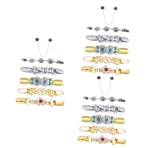 SHERCHPRY 18stücke Teiliges Frauen Cardigan Clips Elegante Klammern Für Pullover Kleider Schals Und Mehr Verleiht Jedem Outfit Einen Hauch Von Stil Und Anmut von SHERCHPRY