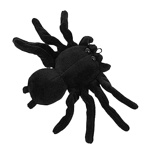 SHERCHPRY 1Stk Spinnenbrosche Tier Breastpin Plüschspinnenspielzeug verfolgt gefüllte Spinne Türanhänger Halloween-Spinnen-Anhänger Plüschtier schmücken Puppe Requisiten von SHERCHPRY
