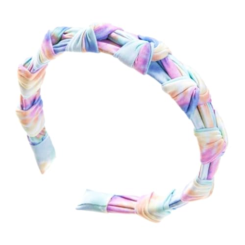 SHERCHPRY 1stück Vintage Twisted Knot Haarband Für Damen Fashion Tie-dye Kopfbedeckung Leicht Und Für Alltag Und Besondere Anlässe Für Zu Weihnachten Oder Valentinstag von SHERCHPRY