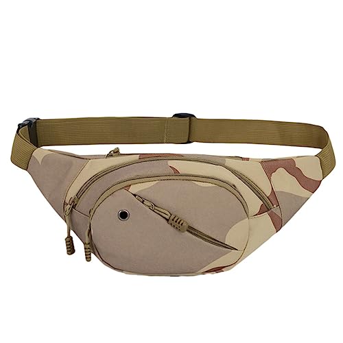 SHERCHPRY 1pc Fanny Pack Taille Pack für Männer Gürtel Tasche Taille Tasche Sport Fanny Tasche Taille Packs Outdoor Handy Tasche Nylon Mann Taille Tasche, Verschiedene Farben., 18x8x14cm, Zentimeter von SHERCHPRY