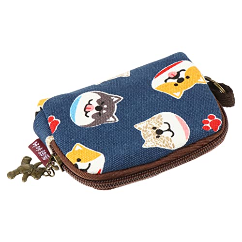 SHERCHPRY 1stück Vintage Japanische Geldbörse Für Damen Süße Kawaii Kleingeldbörse Im Hundedesign Für Reisen Shopping Und Täglichen Gebrauch Langlebig Und Stylisch von SHERCHPRY