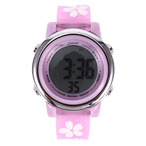 SHERCHPRY 1stk Anschauen Led Uhr Kreative Blumenmusteruhr Mädchen Sehen Gefälligkeit Für Geburtstagsfeiern Mädchenuhren wasserdichte Armbanduhr Digitale Uhren Elektronisch Abs Violett Kind SHERCHPRY 1stk Anschauen Led Uhr Kreative Blumenmusteruhr Mädchen Sehen Gefälligkeit Für Geburtstagsfeiern Mädchenuhren wasserdichte Armbanduhr Digitale Uhren Elektronisch Abs Violett Kind von SHERCHPRY