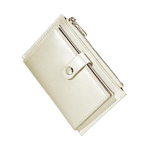 SHERCHPRY Kartengeldbörse Aus Pu-Material Mit Reißverschluss Münzbörse Für Damen Kartenhalter Zur Aufbewahrung Von Bargeld Und Karten Klein Und Leicht Geeignet Für Reisen Und Business von SHERCHPRY