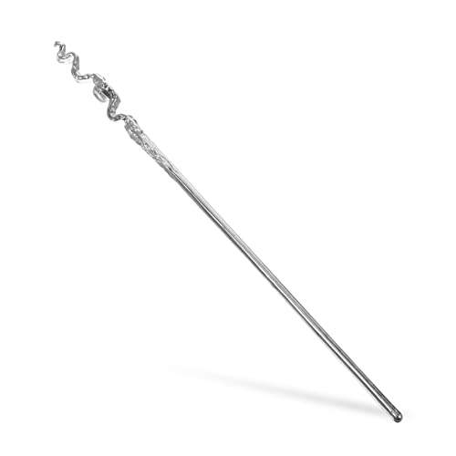 SHERCHPRY 1stücke Vintage Metall Haarschmuck Für Frauen Haarnadel Für Lange Haare Minimalistischer Haarknoten-stick Accessoire Für Alltag Silber von SHERCHPRY