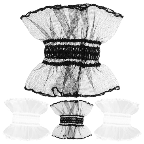 SHERCHPRY 2paare Lace Handgelenk Manschetten Für Mädchen Fingerlose Armstulpen Aus Spitze Für Kostüm Lolita-mode Und Festliche Anlässe von SHERCHPRY