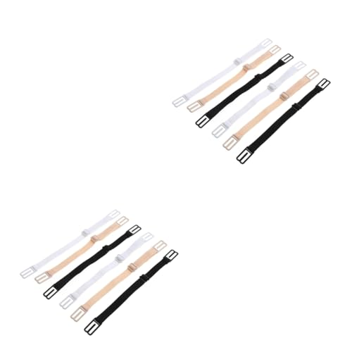 SHERCHPRY 2 Sätze BH-schultergurthalter Hohe Elastizität Klarer BH-träger Durchsichtige BHS Sport-BHS Sport-BH Mit Riemen BH-trägerverlängerung BH-Schultergurte Klare BH-träger 3 Paar * 2 von SHERCHPRY