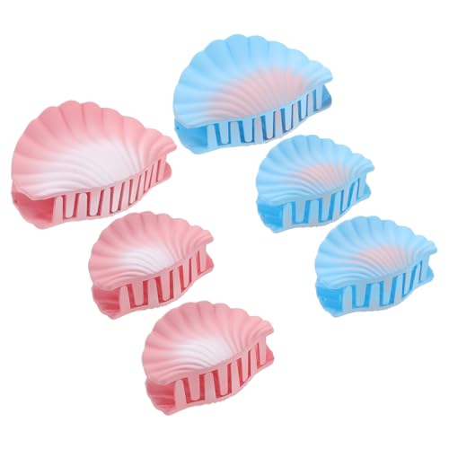 SHERCHPRY 2sätze Muschel-haarklammern Für Damen Stilvolle Haarklammern Styling- Für Verschiedene Frisuren Meer-haarklammer Ausgefallene von SHERCHPRY