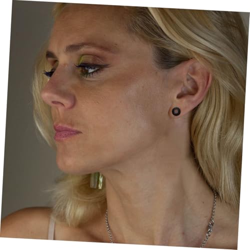 SHERCHPRY 2 Sätze Ohr Dehnstäbe und Tunnel Set Teilig Schwarz Ohr Expander Stretching Kit für Damen Herren Piercing Schmuck Flexibel Langlebig Modern von SHERCHPRY