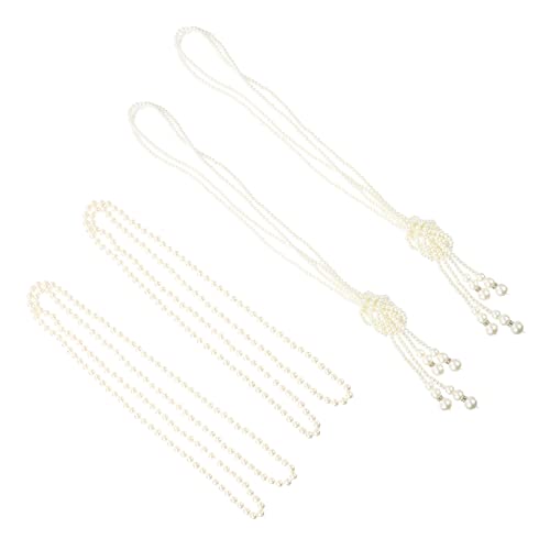 SHERCHPRY 2 Sätze Perlenkette Kettenhalskette für Frauen Kostümzubehör aus den 1920er Jahren eine Halskette Halsketten Perlenhalsband Statement-Halskette für Frauen Jahrgang von SHERCHPRY