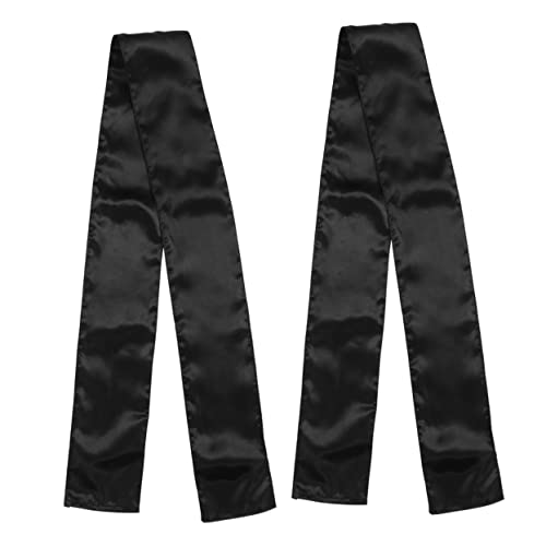 SHERCHPRY 2 Stück Damen Perücke Halteband Satin Haarband mit Breitem Rand für Sicheren Perücken Haarklammern Vielseitig Einsetzbar für Drinnen und Draußen von SHERCHPRY