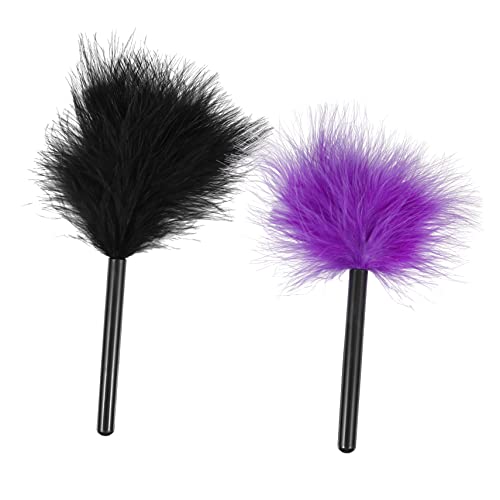 SHERCHPRY 2 Stück Flaum Puff Schwamm-make-up Velours Gepresster Blätterteig Drücken Gesichts- Puste Machen Gesichtsausschlag Mini-puff Puffer Kissen -puff Pulver Lose Puderquaste von SHERCHPRY