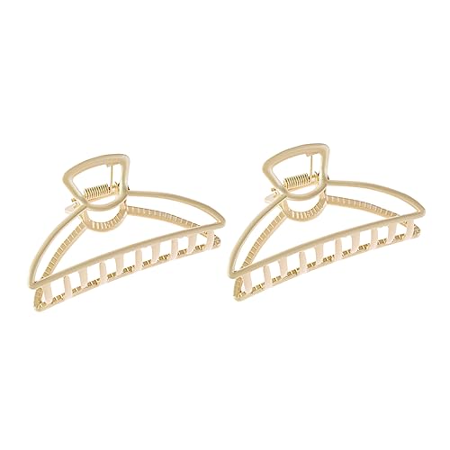 SHERCHPRY 2 Stück Große Haarklammern Damen Vintage Haarklammer Clips aus Langlebigem Rutschfest für Dickes und Normales Haar zum Haarschmuck und Haarsträhnen Einklipsen von SHERCHPRY