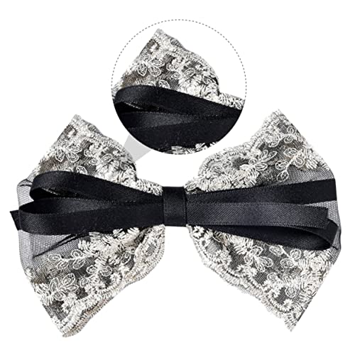 SHERCHPRY 2 Stück Große Schleifen Haarspangen aus Spitze Stilvolle Haarschmuck für Damen für Partys und Besondere Anlässe Verleiht Jedem Outfit von SHERCHPRY