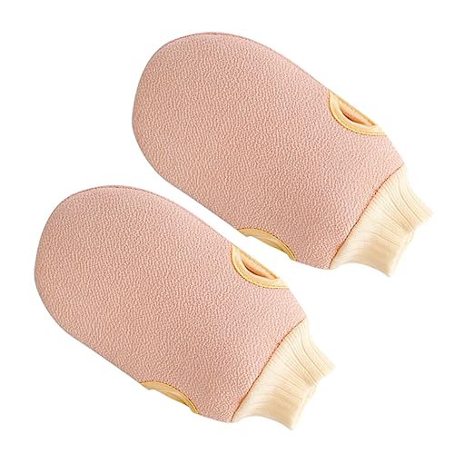 SHERCHPRY 2 Stück Handschuhe schrubben Duschschrubber Handtuch sauber Peelinghandschuhe Peelende Handschuhe handtücher Duschhandschuhe Peeling Duschwäscher für den Körper von SHERCHPRY