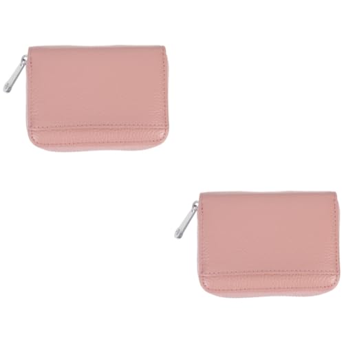 SHERCHPRY 2 Stück Kartenhalter Herren Bifold Wallet Münzfach Tarjeteros De Mujer Bifold Wallet Mit Multi Card Organizer Geldscheinklammer Blocking Wallet Kleines Kartenetui Kartentasche von SHERCHPRY