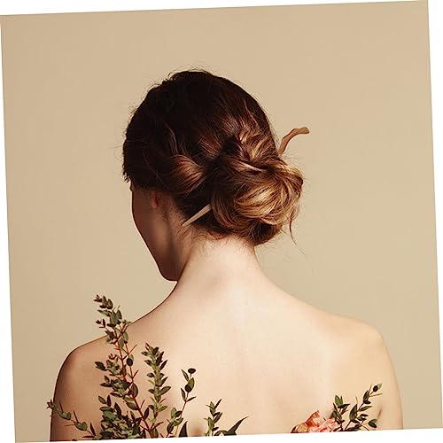 SHERCHPRY 2 Stück Klassische Holz Haarstäbchen mit Natürlichem Duft Eleganter Haarschmuck im Antiken Stil Geeignet für Alltag Party und Traditionelle Kostüme Damen Haarnadel Accessoire von SHERCHPRY