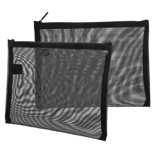 SHERCHPRY 2stücke Kosmetikbeutel Netztaschen Kulturbeutel Kleine Make-up-Tasche Kleine Taschen Für Organisation Der Handtasche Make-up-Organizer Für Reisen Kosmetiktasche von SHERCHPRY