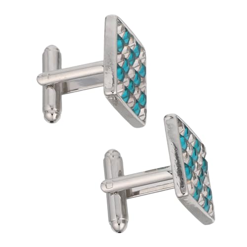 SHERCHPRY 2 Stück Manschettenknöpfe Für Herrenanzüge Formelle Manschettenknöpfe Für Herrenhemden Schmuck Anzug Ohrstecker Herren Formeller von SHERCHPRY