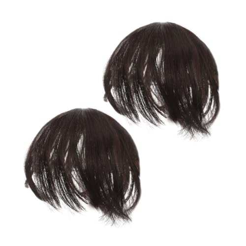 SHERCHPRY 2stücke Haarteil Für Damen Kurze Haarteile Für Dünner Werdendes Haar Synthetische Haarteile Für Volumen Haarverlängerung Mittelscheitel-haarverstärkung SHERCHPRY 2stücke Haarteil Für Damen Kurze Haarteile Für Dünner Werdendes Haar Synthetische Haarteile Für Volumen Haarverlängerung Mittelscheitel-haarverstärkung von SHERCHPRY