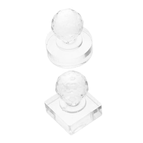 SHERCHPRY 2stücke Lidschattenstempel Mit Presswerkzeugen Lidschatten-stempel Pressstempel Für Diy-lidschatten Magnetische Lidschattenpalette von SHERCHPRY