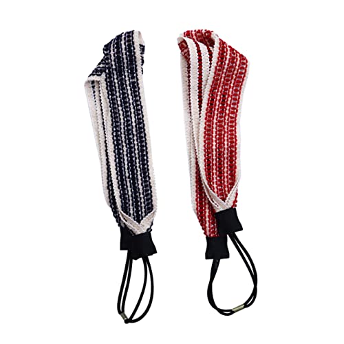 SHERCHPRY 2stücke Haarband Sport-haarband Damen-stirnbänder Yoga-stirnbänder Stirnband Zum Duschen Make-up-stirnband Dehnbar Kreuz Yoga Dusche Fitness Make-up von SHERCHPRY