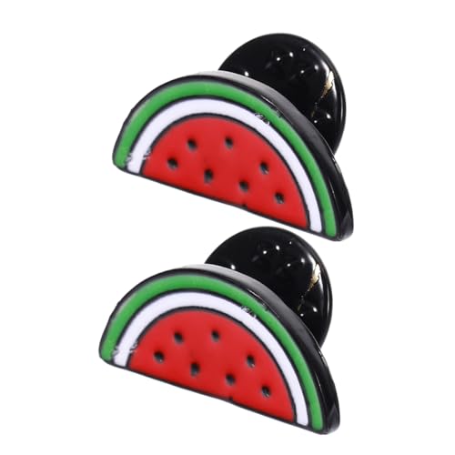 SHERCHPRY 2stücke Wassermelonenbrosche Cartoon Cardigan Clip Damen Kleidungsaccessoires Pullover Clips Wassermelonen Schalnadel Brosche Für Revers SHERCHPRY 2stücke Wassermelonenbrosche Cartoon Cardigan Clip Damen Kleidungsaccessoires Pullover Clips Wassermelonen Schalnadel Brosche Für Revers von SHERCHPRY