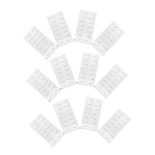 SHERCHPRY 20 Blatt Selbstklebende PVC Etiketten für Reise shampooflaschen Abziehbare Wasserdichte Aufkleber zur Einfachen Beschriftung von Kosmetik Toilettenartikeln Vielseitig für von SHERCHPRY