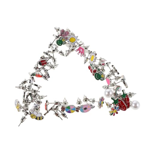 SHERCHPRY 20 Paare Bunte Obst Gemüse Herz Ohrstecker Leichte Handgemachte Tier Ohrringe Vielseitig Für Alltag Formal Schmuck Geschenk SHERCHPRY 20 Paare Bunte Obst Gemüse Herz Ohrstecker Leichte Handgemachte Tier Ohrringe Vielseitig Für Alltag Formal Schmuck Geschenk von SHERCHPRY