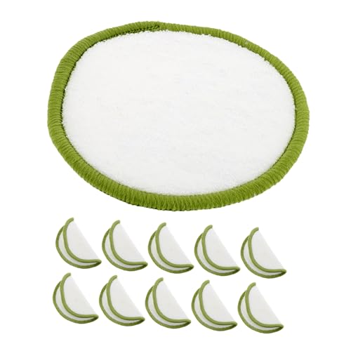 SHERCHPRY 20stücke Wiederverwendbare Make-up-entferner-pads Aus Bambus Gesichtstücher Zum Sanften Entfernen Von Make-up Waschbare Wattepads Für Gesichtspflege von SHERCHPRY
