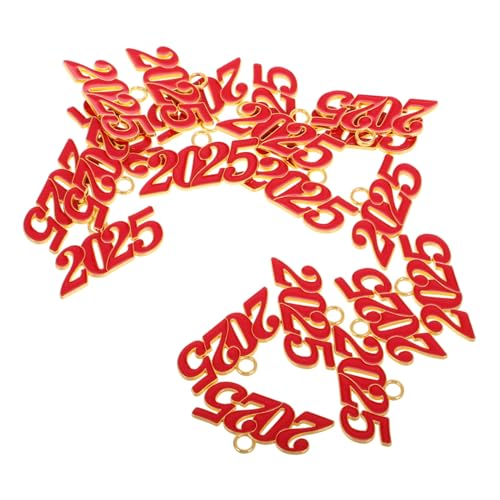 SHERCHPRY 20 Stück Teiliges Anhänger für Schmuck DIY Gold Rot Emaille Vielseitige Charms für Schlüsselanhänger und Abschlussfeier Dekorationen für Bastelprojekte SHERCHPRY 20 Stück Teiliges Anhänger für Schmuck DIY Gold Rot Emaille Vielseitige Charms für Schlüsselanhänger und Abschlussfeier Dekorationen für Bastelprojekte von SHERCHPRY