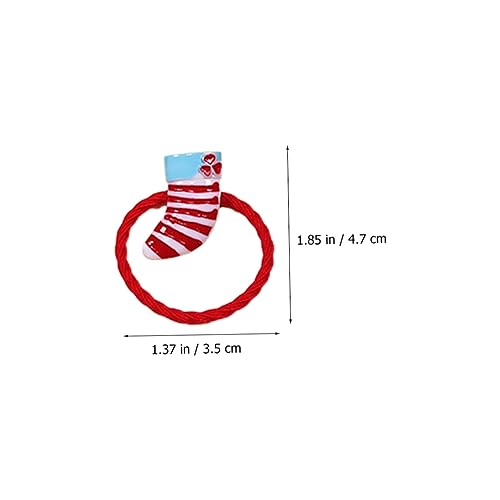 SHERCHPRY 20 Stück Teiliges Weihnachts Haarband Set Elastische Ponytail Halter Damen Mädchen Haargummis Festlich Flexibel Hält Haare Sicher Ziehen von SHERCHPRY