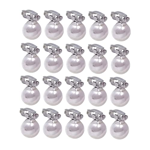 SHERCHPRY 20stücke Perlen Haarnadeln Mini Haarclips Perlen Haarspangen Mädchen Kopfschmuck von SHERCHPRY