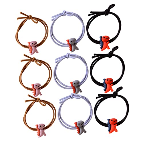 SHERCHPRY 20stücke Dinosaurier Haarring Mit Haarseil Stirnband Gummiband Junge Mädchen Dinosaurier Kopfbedeckung Haarschmuck Für Mädchen Haarseil Für Alltag von SHERCHPRY