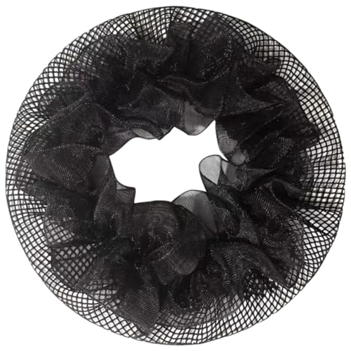 SHERCHPRY 20stücke Pack Elastische Mesh Haarnetze Für Dutts Frauen Mädchen Chignon Netze Zum Haare Fixieren Atmungsaktiv Für Tänzer Skater von SHERCHPRY
