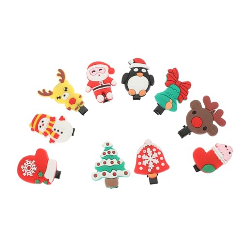 SHERCHPRY 20stücke Weihnachts Haarspangen Weihnachts Haarnadeln Mädchen Haarspangen Haar Zubehör Für Party Anlässe von SHERCHPRY