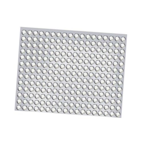 SHERCHPRY 234Stücke Selbstklebende Strasssteine Aufkleber Streifen für DIY Dekoration Glänzende Acryl Rhinestones in Silber für Bastelprojekte und Kunsthandwerk von SHERCHPRY